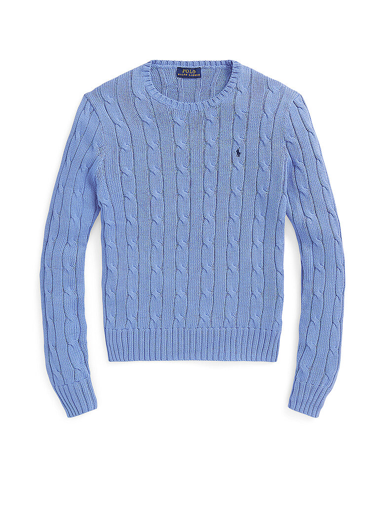 POLO RALPH LAUREN Pullover Slim Fit JULIANNA blau   M damen